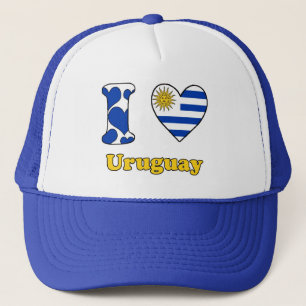 Gorra De Camionero Amo Uruguay