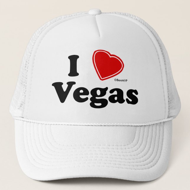 Gorra De Camionero Amo Vegas (Anverso)