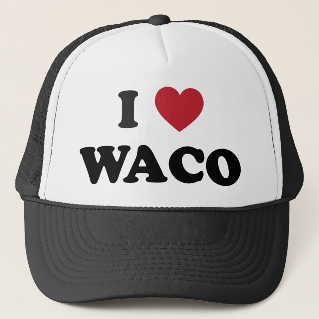 Gorra De Camionero Amo Waco Tejas (Anverso)