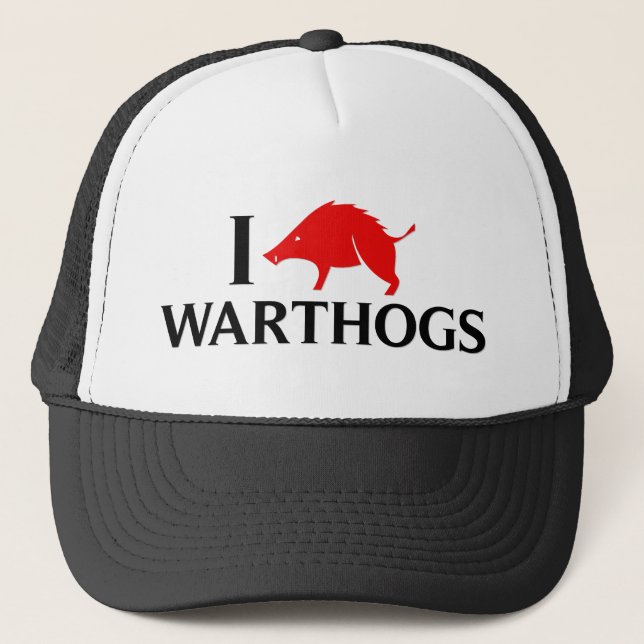 Gorra De Camionero Amo Warthogs (Anverso)
