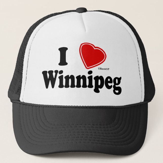 Gorra De Camionero Amo Winnipeg (Anverso)