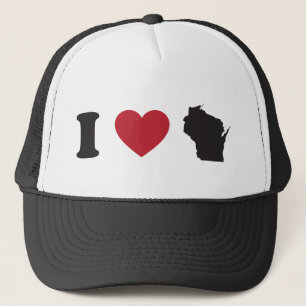 Gorra De Camionero Amo Wisconsin