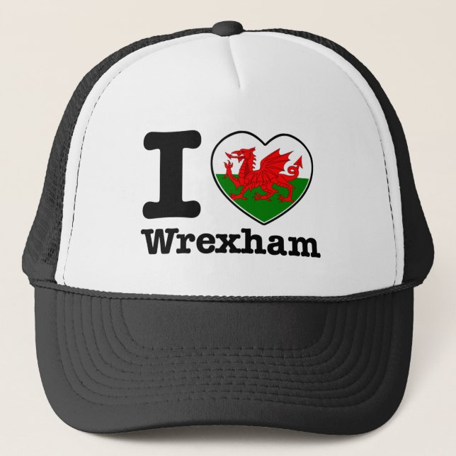 Gorra De Camionero Amo Wrexham (Anverso)