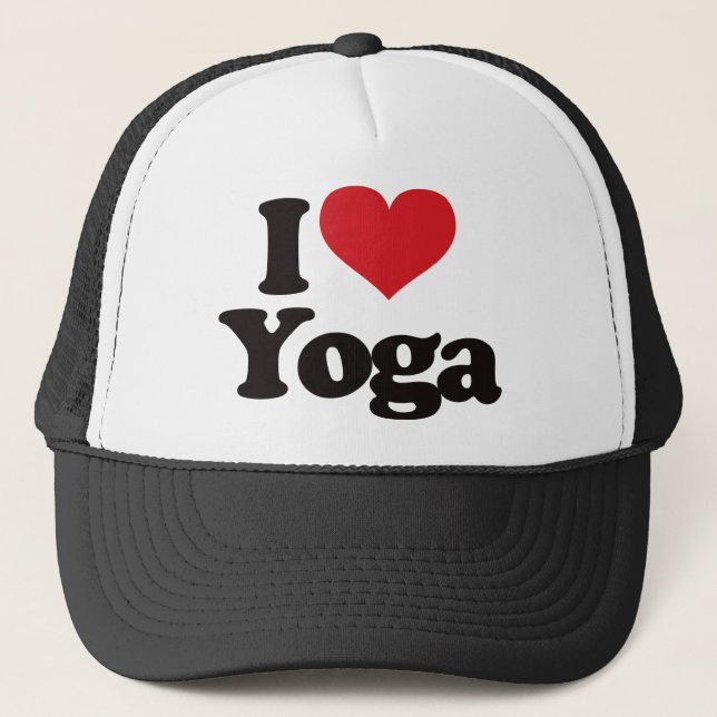 Gorra De Camionero Amo yoga (Anverso)
