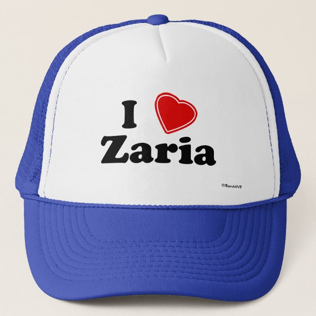 Gorra De Camionero Amo Zaria (Anverso)