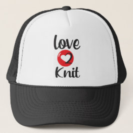 Gorra De Camionero amor 2 Knit