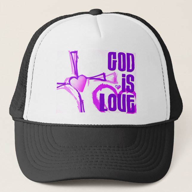 Gorra De Camionero Amor a Dios_ (Anverso)