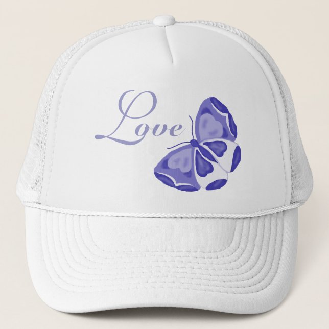 Gorra De Camionero Amor a la mariposa (Anverso)