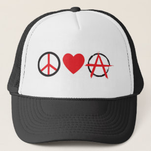 Gorra De Camionero Amor Anarchy.jpg de la paz