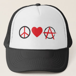 Gorra De Camionero Amor Anarchy.jpg de la paz