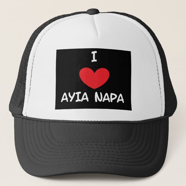 Gorra De Camionero Amor Ayia Napa (Anverso)