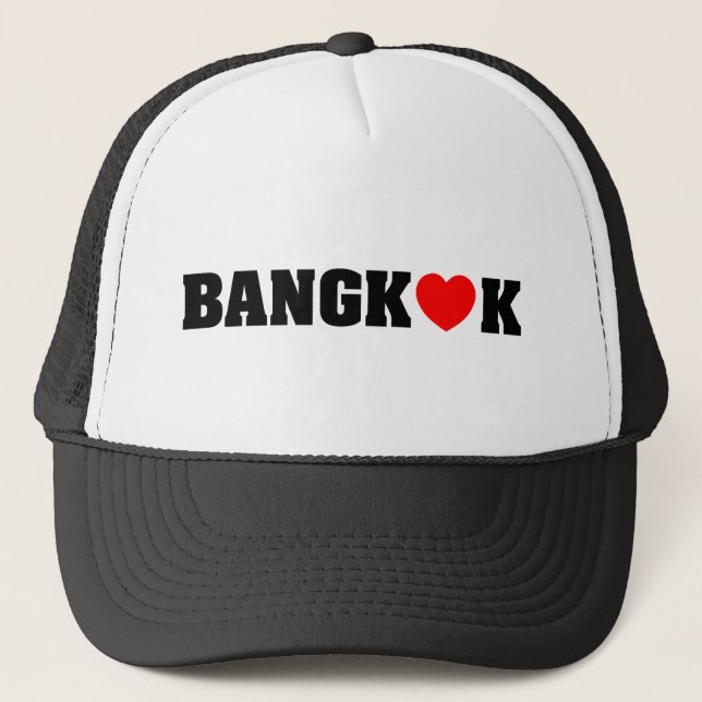 GORRA DE CAMIONERO AMOR BANGKOK (Anverso)