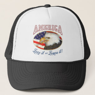 Gorra De Camionero Amor de América o lo deja (apenado)