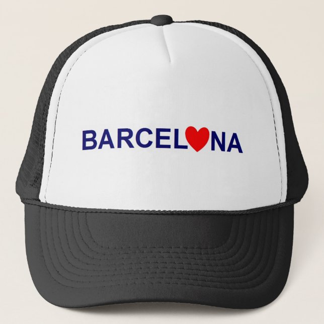 Gorra De Camionero Amor de Barcelona (Anverso)