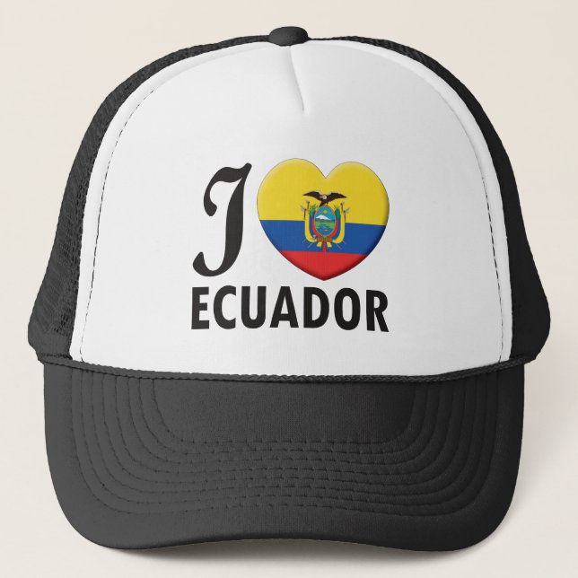 Gorra De Camionero Amor de Ecuador (Anverso)