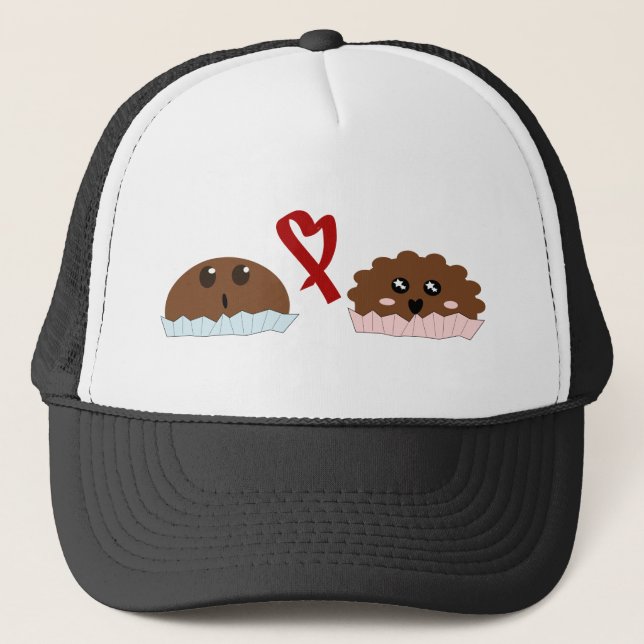 Gorra De Camionero amor de la comida (Anverso)