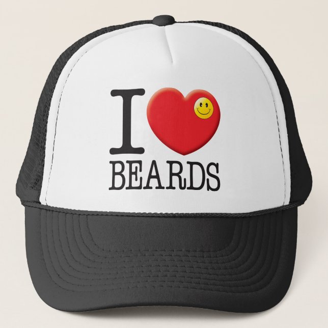 Gorra De Camionero Amor de las barbas (Anverso)