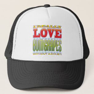 Gorra De Camionero Amor de las uvas del vago