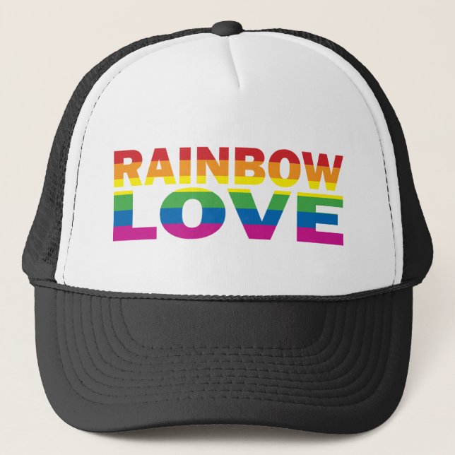 GORRA DE CAMIONERO AMOR DE LLUVIA (Anverso)