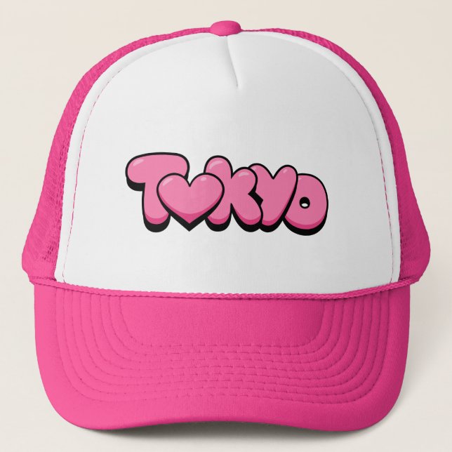 Gorra De Camionero Amor de Tokio (Anverso)