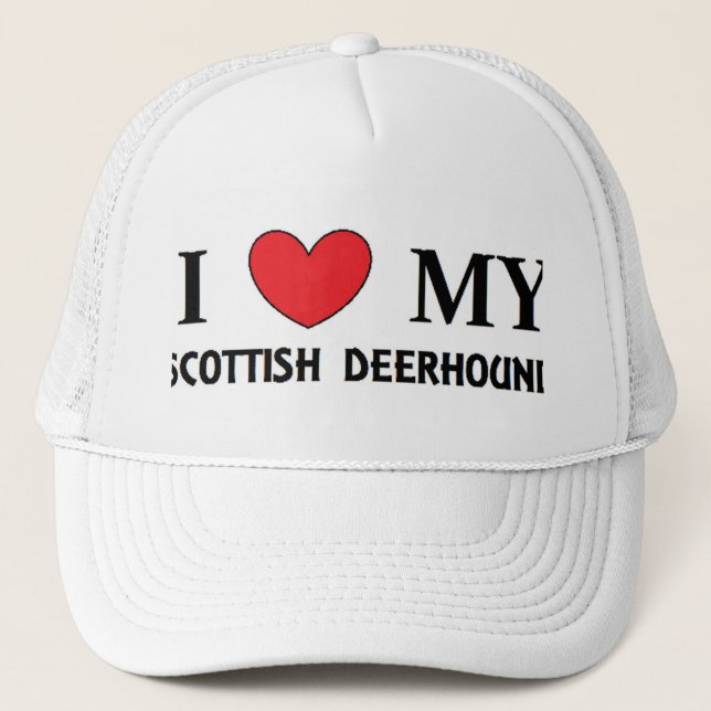 Gorra De Camionero amor deerhound scottish (Anverso)