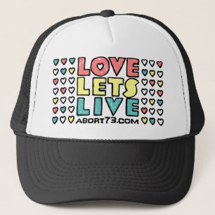 Gorra De Camionero Amor deja vivo ()/Abort73.com del suplente