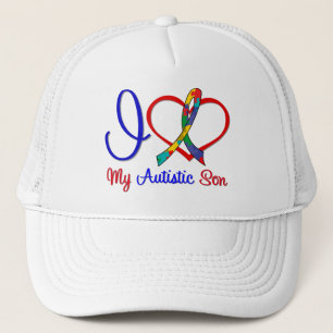 Gorra De Camionero Amor del autismo I mi hijo autístico