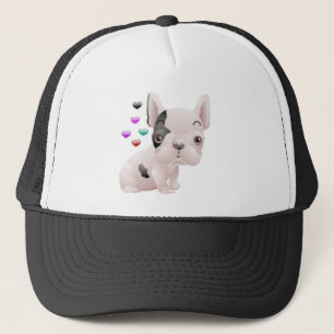 Gorra De Camionero Amor del bulldog francés