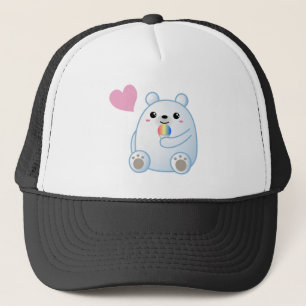 Gorra De Camionero Amor del oso polar