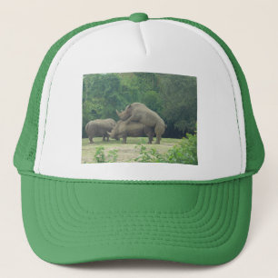 Gorra De Camionero Amor del rinoceronte