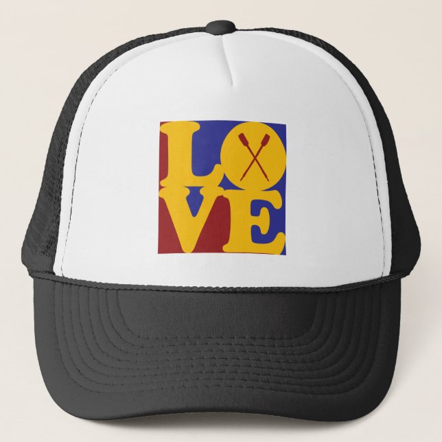 Gorra De Camionero Amor del Rowing (Anverso)
