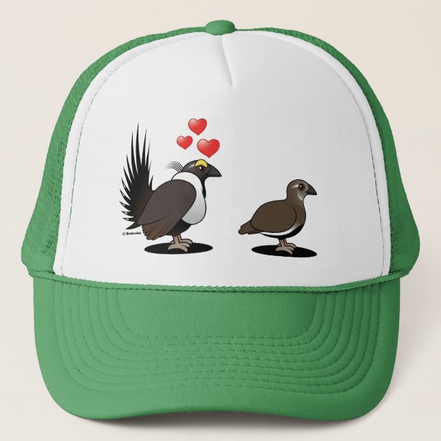 Gorra De Camionero Amor del urogallo sabio (Anverso)