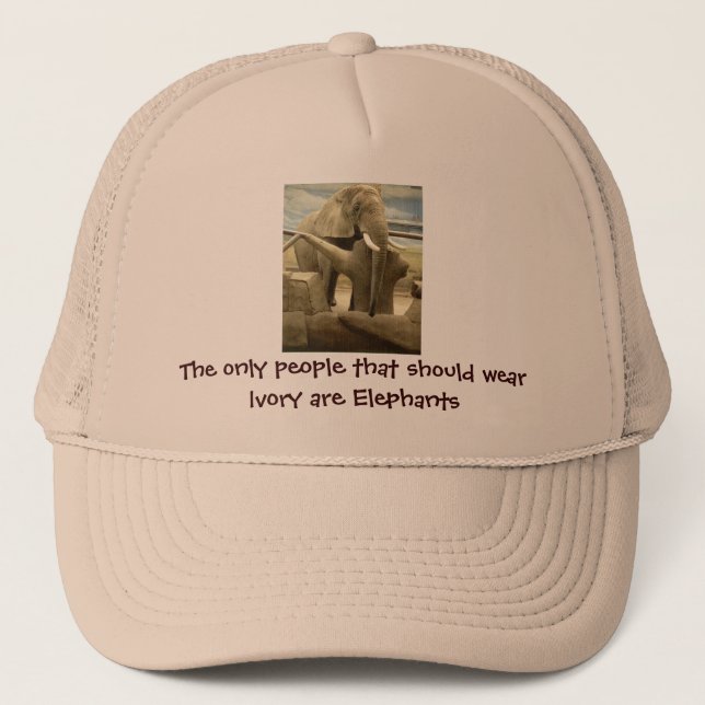 Gorra De Camionero Amor elefante (Anverso)