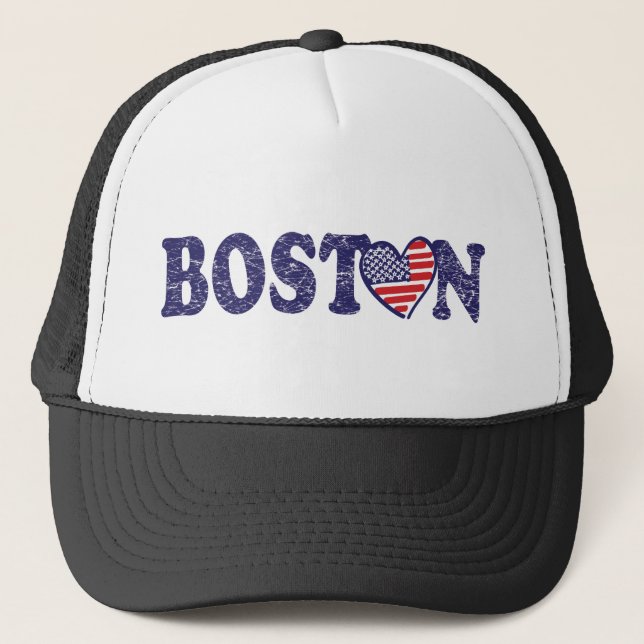 Gorra De Camionero Amor en Boston (Anverso)