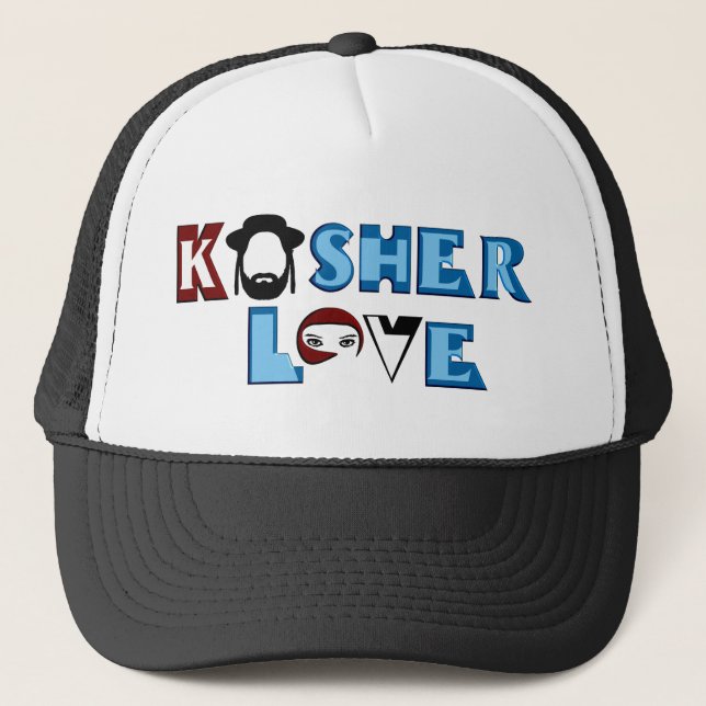 Gorra De Camionero Amor kosher (Anverso)