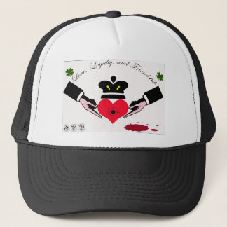 Gorra De Camionero Amor, lealtad, amistad Claddagh