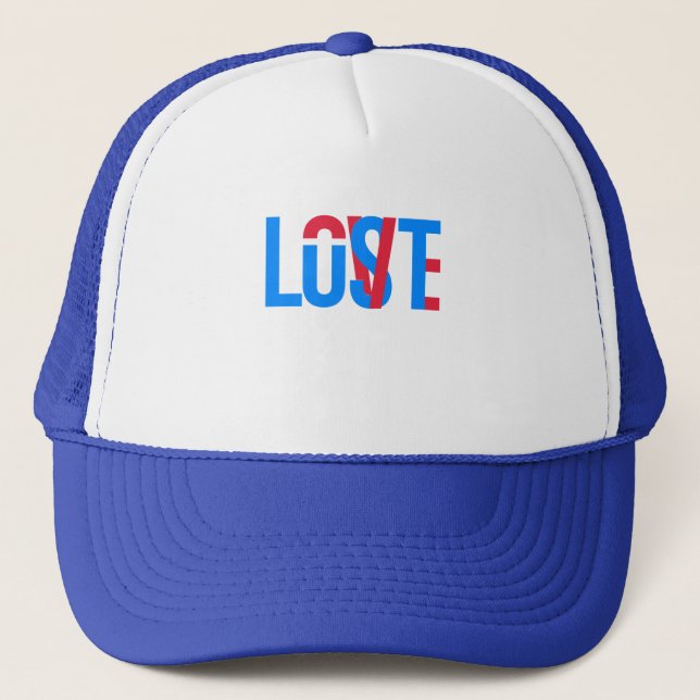 Gorra De Camionero Amor, lujuria, perdida (Anverso)