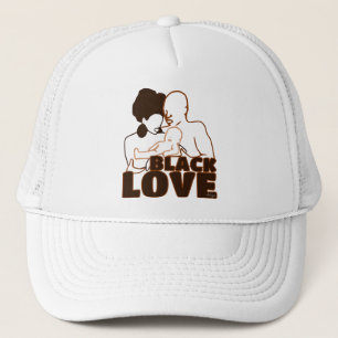 Gorra De Camionero Amor negro Amor marrón Amor