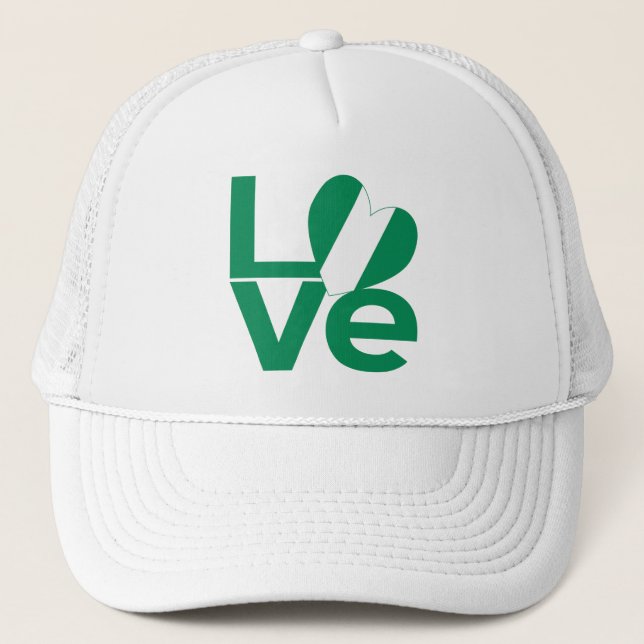 Gorra De Camionero Amor nigeriano (Anverso)