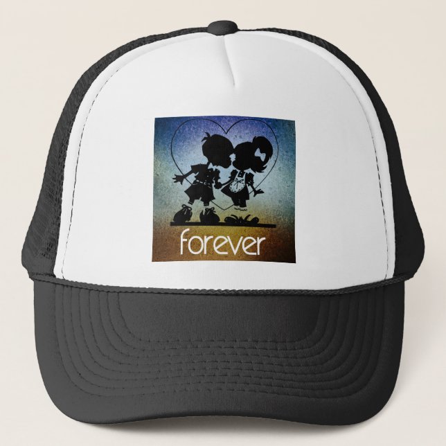 Gorra De Camionero Amor por siempre (Anverso)