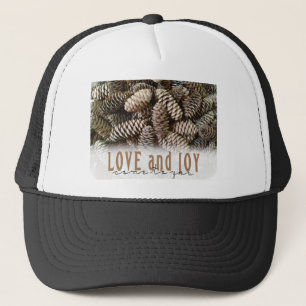 Gorra De Camionero Amor por vacaciones rusas y cono de alegría