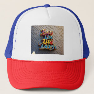 Gorra De Camionero "Amor, Ría, Viva"
