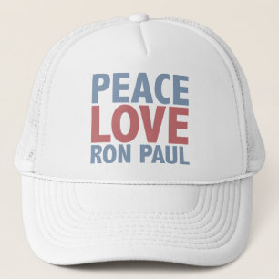 Gorra De Camionero Amor Ron Paul de la paz