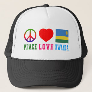 Gorra De Camionero Amor Rwanda de la paz