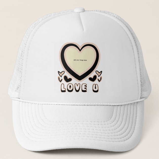 Gorra De Camionero AMOR U Teddy Bear T-Shirt (Anverso)