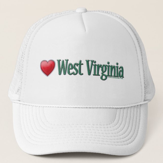 Gorra De Camionero Amor Virginia Occidental (Anverso)