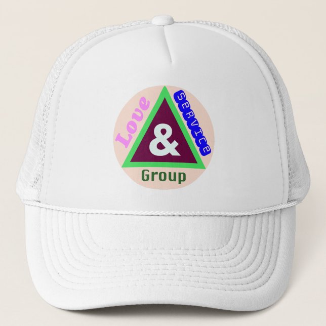 Gorra De Camionero Amor y servicio (Anverso)