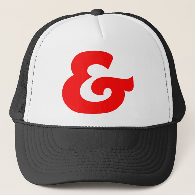Gorra De Camionero Ampersand (Anverso)