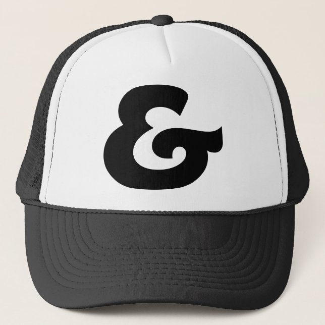 Gorra De Camionero Ampersand (Anverso)