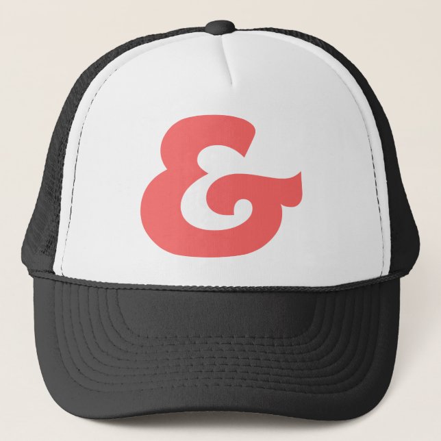 Gorra De Camionero Ampersand (Anverso)